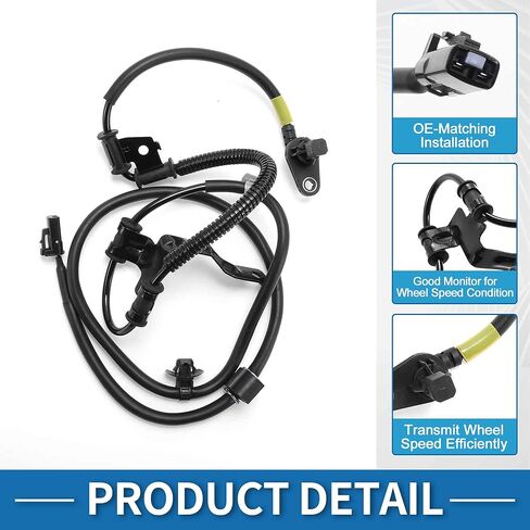 ABS Wheel Speed Sensor Front Right ABS Sensor Anti-lock Braking System Sensor No.598302G100 for Kia Optima 2006-2010 in Saudi Arabia