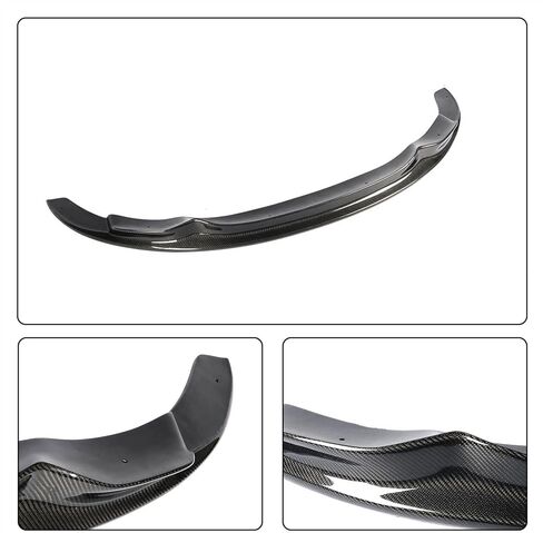 طقم MCARCAR شفة أمامية من ألياف الكربون لسيارات BMW 3 Series E92 E93 M Sport 2-Door LCI 2010-2013 واقي سبويلر تلقائي لمخرج المصنع in Saudi Arabia