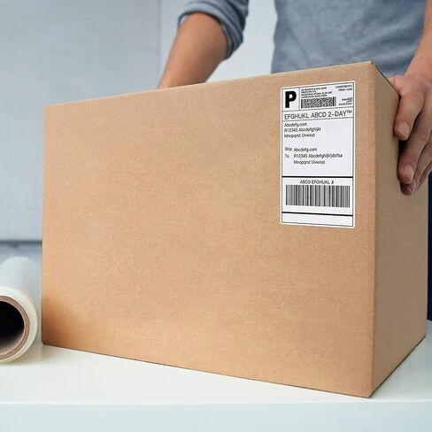 Rongta RP425 Label Printer and 500pcs Thermal Labels in Kuwait