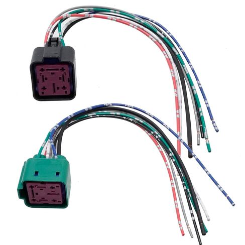 Set of 2 4C3Z-12B568-AA Diesel Glow Plug Control Module Pigtail Connector, Replacement for Ford 6.0L 6.4L 7.3L Powerstroke 1999-2010, Replaces YC3Z12B533AA in Saudi Arabia