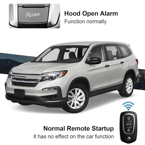 Auto Idle Stop Eliminator Disable Fit for 2019/2020/2021/2022 Hon'da Pilot,2019-2023 Hon'da Passport Autostop Eliminator A-Off Delete Engine Stop Start System ESS Disable Device Wiring Harness in Kuwait