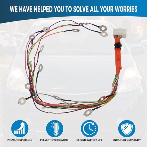 مجموعة أسلاك البطارية الهجينة المتوافقة مع موصل كهربائي بديل لسيارة Toyota Prius Gen 2 لعام 2004-2009 لنظام بطارية السيارة الهجينة in Saudi Arabia