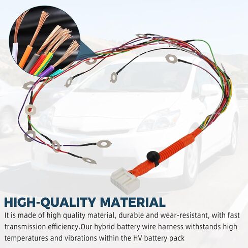 مجموعة أسلاك البطارية الهجينة المتوافقة مع موصل كهربائي بديل لسيارة Toyota Prius Gen 2 لعام 2004-2009 لنظام بطارية السيارة الهجينة in Saudi Arabia