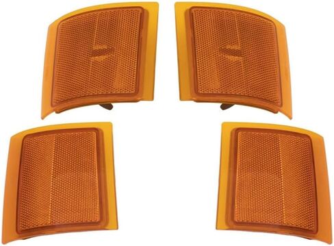 EPIC LIGHTING OE Spec-C علامات جانبية هالوجين بديلة متوافقة مع CHEVROLET 94-00 BLAZER TAHOE 94-02 C/K TRUCK 92-99 SUBURBAN - مجموعة مكونة من 4 قطع in Saudi Arabia