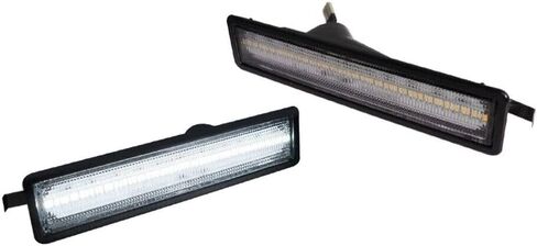 Signal Light Clear Front & Rear Bumper Side Marker E30 3 E34 5 Series Black ABS Housing Bulbs 1986-1994 1989-1995 1984-1991 for BMW -40 60 Centigrade Degree-Work Temperature Smooth 12 V in Kuwait