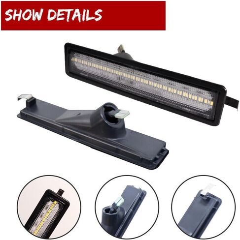 Signal Light Clear Front & Rear Bumper Side Marker E30 3 E34 5 Series Black ABS Housing Bulbs 1986-1994 1989-1995 1984-1991 for BMW -40 60 Centigrade Degree-Work Temperature Smooth 12 V in Kuwait