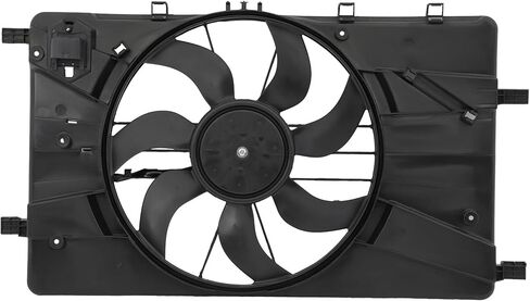 Engine Radiator Cooling Fan Assembly Fit 2012-2017 for Buick for Verano 2011-2016 for Chevy for Cruze 2016 for Chevy for Cruze Limited, Cooling Fan SK620658 T622890 in Saudi Arabia
