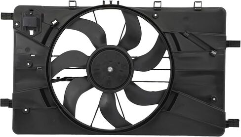 Engine Radiator Cooling Fan Assembly Fit 2012-2017 for Buick for Verano 2011-2016 for Chevy for Cruze 2016 for Chevy for Cruze Limited, Cooling Fan SK620658 T622890 in Saudi Arabia