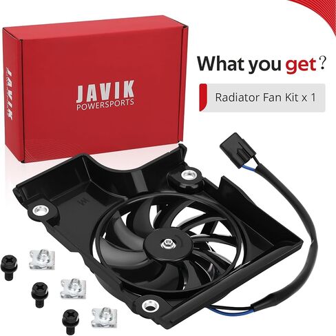 JAVIK Radiator Fan Kit for Yamaha WR450F WR250F YZ250FX YZ450FX 2019-2024 O.E.M# B3J-E24E0-V0-00 in Saudi Arabia