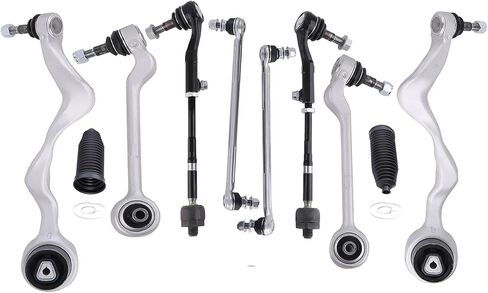 Front Lower Control Arm Suspension Kit 10pc compatible with BMW E90 325i 328i 330i 335i 335is 128i 135i 335d in Saudi Arabia