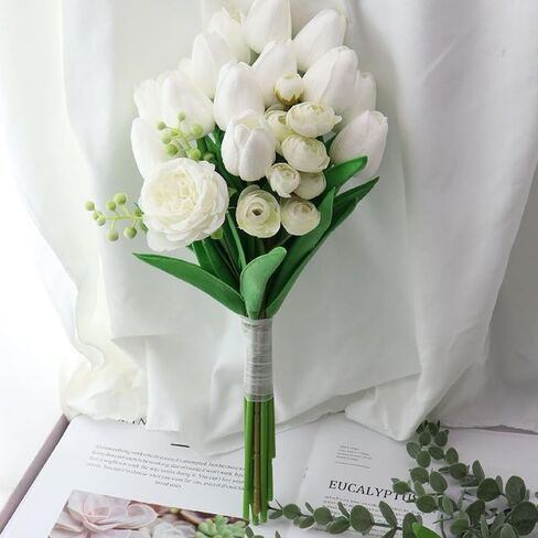 50pcs Floral Stem Covers, 30cm Green Plastic Flower Stem Tubes, Artificial Floral Arrangement Stems for Vase, Faux Bouquet Corsage Making Supplies in Kuwait