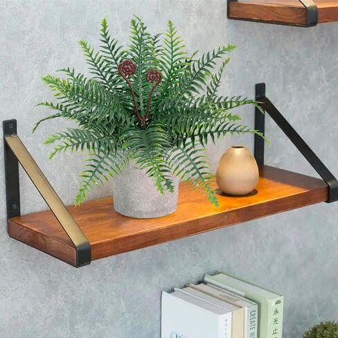 نباتات السرخس بوسطن الاصطناعية بوعاء 15 بوصة نباتات شجيرات خضراء وهمية في وعاء للمنزل والمكتب وغرفة المعيشة ورف المكتب والديكور الخارجي in Kuwait