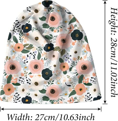 Chemo Caps Slouchy Beanie Hat Stretch Cancer Head Wraps Turban Sleep Headwear Scarf for Women Girls Men in Saudi Arabia