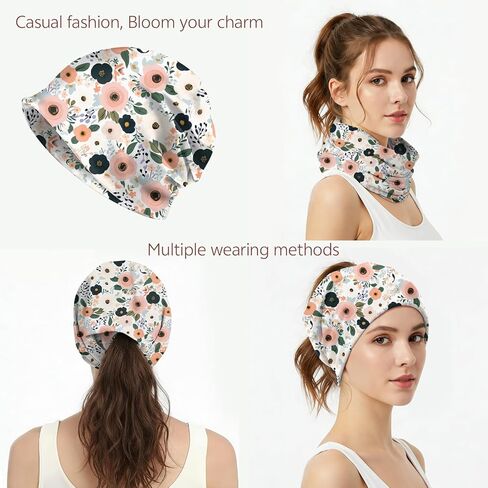 Chemo Caps Slouchy Beanie Hat Stretch Cancer Head Wraps Turban Sleep Headwear Scarf for Women Girls Men in Saudi Arabia