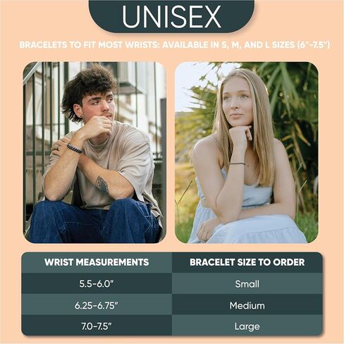 Cherry Tree Collection - Small, Medium, Large Sizes - Gemstone Beaded Bracelets For Women and Men - 6mm Round Beads (African Turquoise, Large) in Kuwait