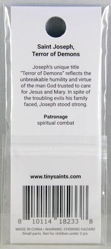 Tiny Saints Joseph Terror Of Demons CHARM in Kuwait