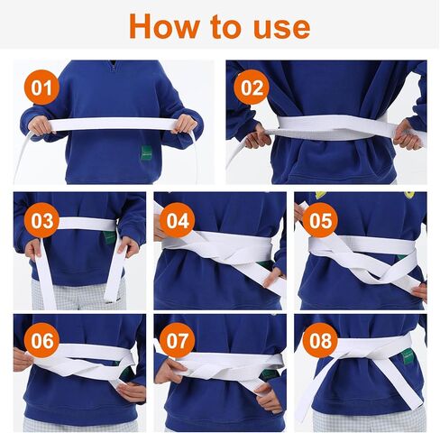 White Karate Belts,Heavy-Duty Cotton Karate Belt,Taekwondo Belt,Martial Arts Belts of 220cm (87 in) for Beginners to Advanced, Non-Slip Knot Design in Saudi Arabia