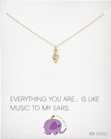ellie byrd 10k Yellow Gold Necklace, 18" in Saudi Arabia