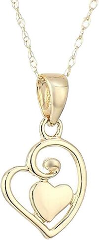ellie byrd 10k Yellow Gold Necklace, 18" in Saudi Arabia