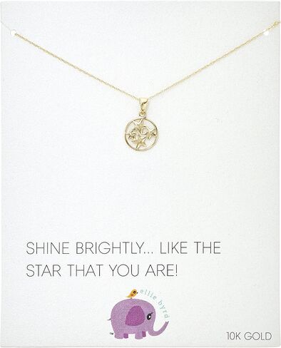 ellie byrd 10k Yellow Gold Necklace, 18" in Saudi Arabia