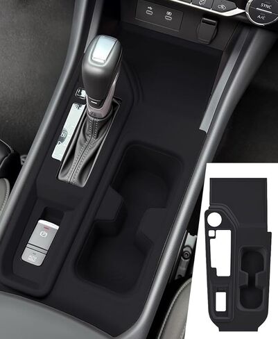 for 2026 Honda Accord Accessories 2023 2024 2025 Car Cup Holder Inserts and Center Console Tray Replacement, Silicone Cup Holder Inserts Mat Pad Drink Holder Center Console Storage Organizer in Saudi Arabia