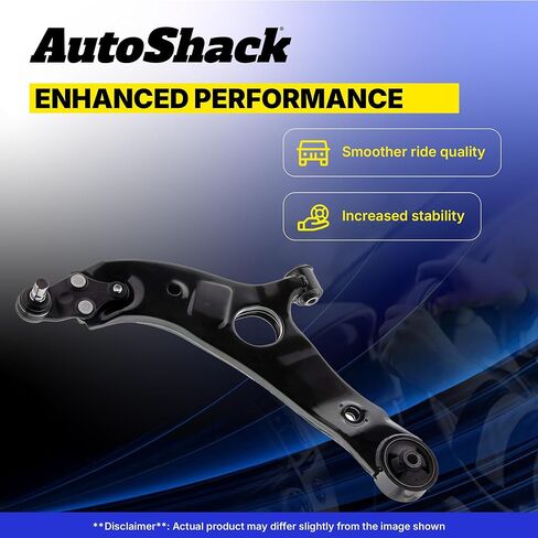 AutoShack Rear Lower Rearward Control Arms with Bushings Replacement for 2010-2019 Subaru Outback 2-PC in Saudi Arabia