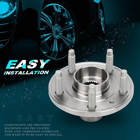 محور العجلة الأمامية IRONTEK (5 العروة بدون ABS) 13588470x2 FIT 2003-2020 لـ Buick Encore؛ 2012-2020 لسيارة شيفروليه سونيك؛ 2015-2020 لسيارة شيفروليه تراكس 2 قطعة in Kuwait