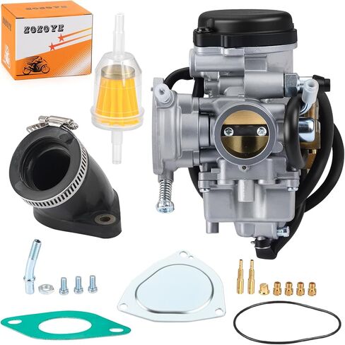 Carburetor & Intake Manifold Boot for Suzuki QuadRunner 250 LT-F250 LT-F300F 1999-2002 13200-39D22 in Saudi Arabia