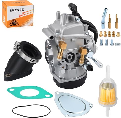 Carburetor & Intake Manifold Boot for Suzuki QuadRunner 250 LT-F250 LT-F300F 1999-2002 13200-39D22 in Saudi Arabia