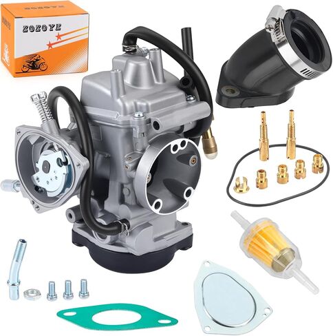 Carburetor & Intake Manifold Boot for Suzuki QuadRunner 250 LT-F250 LT-F300F 1999-2002 13200-39D22 in Saudi Arabia