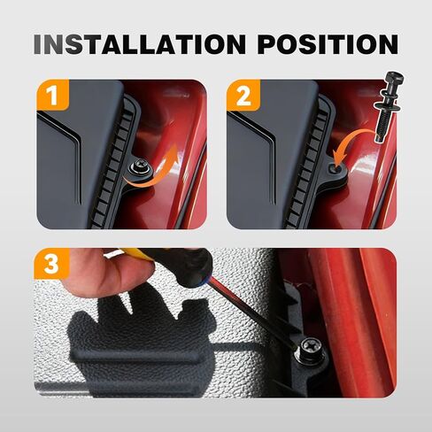 41085 4-Pack Air Cleaner Fastener, Air Filter Box Screws Compatible with Honda Civic CR-V Odyssey Element, # 90091-P36-000, 90091-RAA-A00, 90091RAAA00 in Kuwait