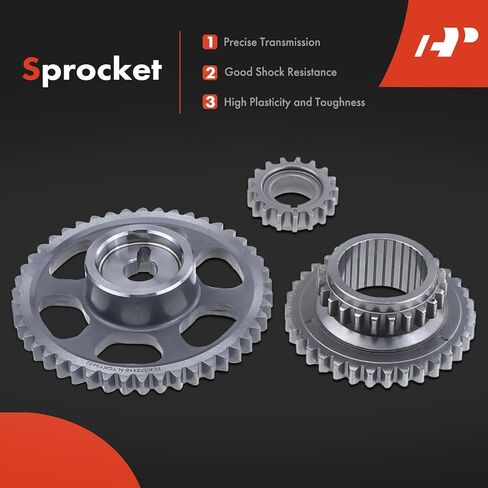 طقم سلسلة توقيت المحرك 11 قطعة A-Premium مع شداد والمزيد [يناسب DOHC، 4Cyl] متوافق مع Acura RSX 2002 2003 2004 2005 2006 [2.0L] & Honda Civic 2012 2013 2014 2015 [2.4L] 2002-2011 [2.0L] in Saudi Arabia