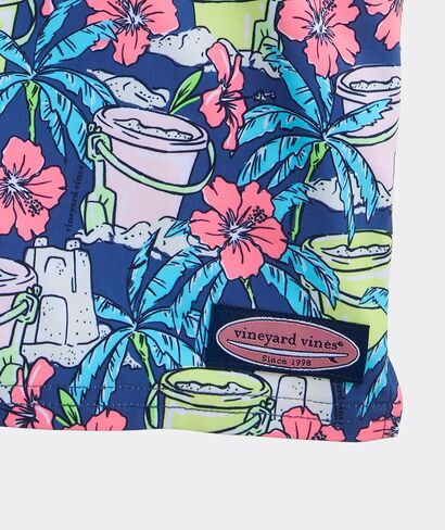Vineyard Vines Boys' Printed Chappy Swim Trunks, Moonshine, XL in Saudi Arabia