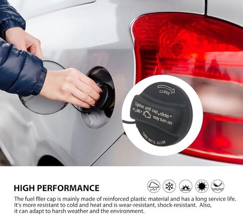 قطع غيار غطاء غاز حشو خزان الوقود تناسب BMW M6 E63 / E64 / F12 / F13 2006-2007 كوبيه؛ قابل للتحويل مع حبل، أحدث بديل لـ HaeKap in Kuwait