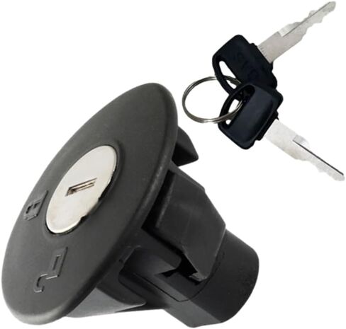 8U5Z-9C268-B Locking Gas Cap, Fuel Tank Cap Fit for Ford Edge Fiesta 2011-2014, Ford Fusion Taurus 2010-2012, Lincoln MKS MKT MKX MKZ 2010-2012 Replaces 8U5A-9C268-AC in Kuwait