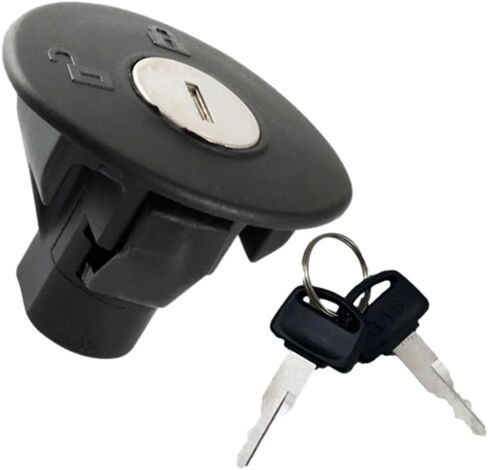 8U5Z-9C268-B Locking Gas Cap, Fuel Tank Cap Fit for Ford Edge Fiesta 2011-2014, Ford Fusion Taurus 2010-2012, Lincoln MKS MKT MKX MKZ 2010-2012 Replaces 8U5A-9C268-AC in Kuwait