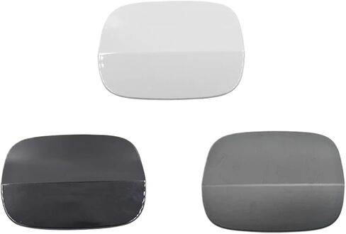 Car Fuel Filler Flap Cover Trim 8R0809907B Fit for Audi Q5 2010-2017 2018 Fuel Tank Outer Door Lid Caps Black 8R0 809 907A(White) in Kuwait