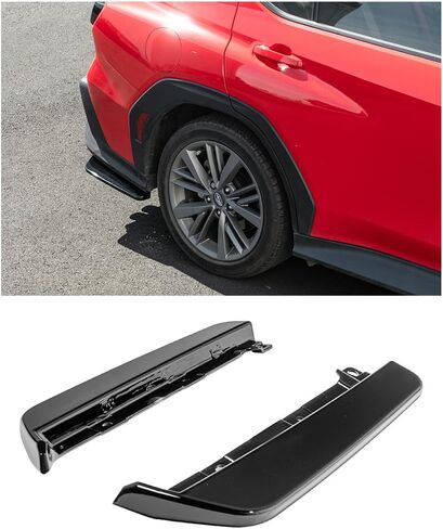 استبدال لموديلات سوبارو WRX لعام 2022 | JDM ChargeSpeed ​​Style ABS البلاستيك المئزر الخلفي الشفاه الفاصل (أسود غير لامع) in Saudi Arabia