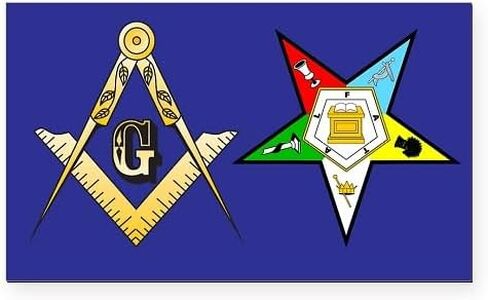 CafePress Masonic Eastern Star Rectangle Car Bumper Magnet in Saudi Arabia