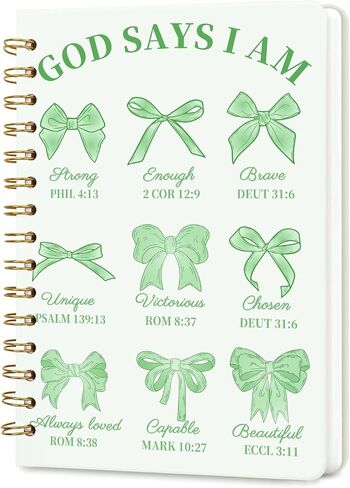 Lined Spiral Journal Notebook, A5 College Ruled Spiral Notebook for Women, Hardcover with Elegant Design for Work and Note-Taking, 5.5 * 8.25 inch,160 Pages, Moon in Saudi Arabia