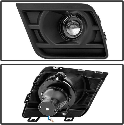 ACANII - For 2014-2015 Chevy Camaro SS Z28 V8 Bumper Fog Lights Driving Lamps+Switch+Harness Assembly Driver & Passenger in Saudi Arabia