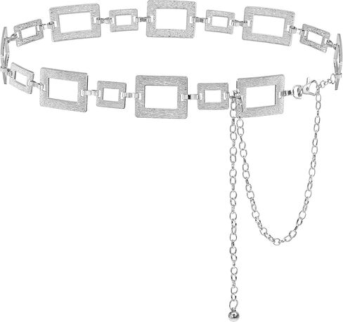 Waist Chain for Women Adjustable Boho Metal Belt for Dresses in Kuwait