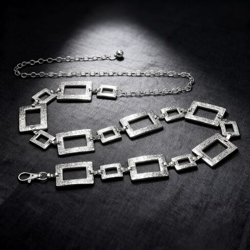 Waist Chain for Women Adjustable Boho Metal Belt for Dresses in Kuwait