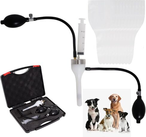 Wadoy Dog Artificial Insemination Kit for 20-40KG Dogs Corgi Semen Device Canine Insemination 𝑼𝒑𝒈𝒓𝒂𝒅𝒆 Bulldog Insemination Tools in Kuwait