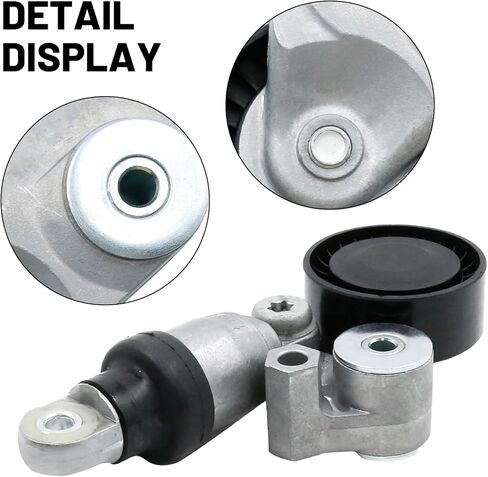 39390 Drive Belt Tensioner, Replacement for Mazda 3 6 CX3 CX5 CX9 MX5 (2012 2013 2014 2015 2016 2017 2018), Replaces 19341768 in Saudi Arabia
