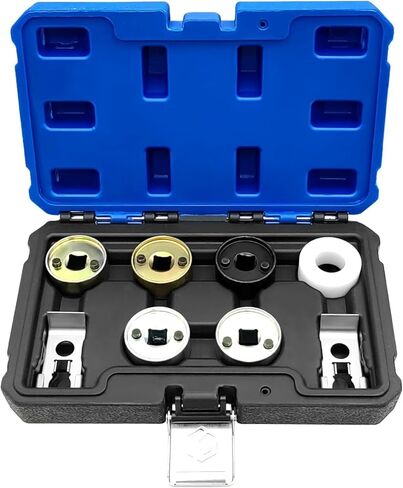 8 Piece Engines Camshaft Adjusting Socket Set, Camshaft Central Valve Socket Set Compatible with VW Audi EA888 1.8 2.0 TFSi Chain Driven T10352, T10352-1, T10352-2, T10352-3, T10352-4, T40267, T10368 in Kuwait