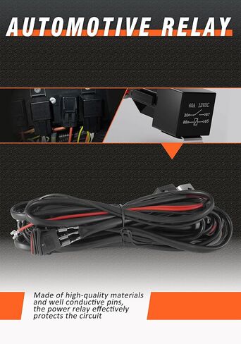 2 Pcs 7 in 38W 3800LM Led Pods Flood Beam with Wiring Harness Fuse and Quick Connector Adjustable Waterproof LED Off-Road Lights for Truck SUV ATV Jeep and Motorcycle in Saudi Arabia