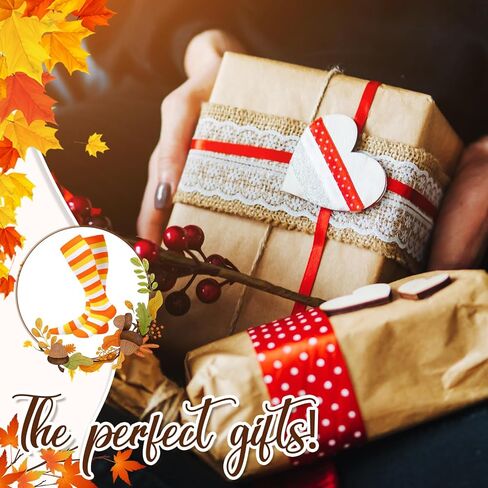 2 Pairs Candy Corn Socks Striped Knee High Stockings High Witch Knee Stockings Halloween Tube Socks in Kuwait