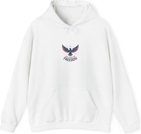 Semiquincentennial Eagle Freedom Hoodie | 250th Anniversary 1776–2026 Patriotic in Saudi Arabia