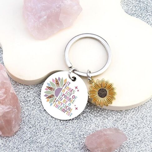 Physical Therapy Gifts for Women Pt Keychain Cool Gifts for Physical Therapist Female Student Therapists Assistant Thank You Gift Ideas Birthday Graduation Christimas Gift for Therapists in Saudi Arabia